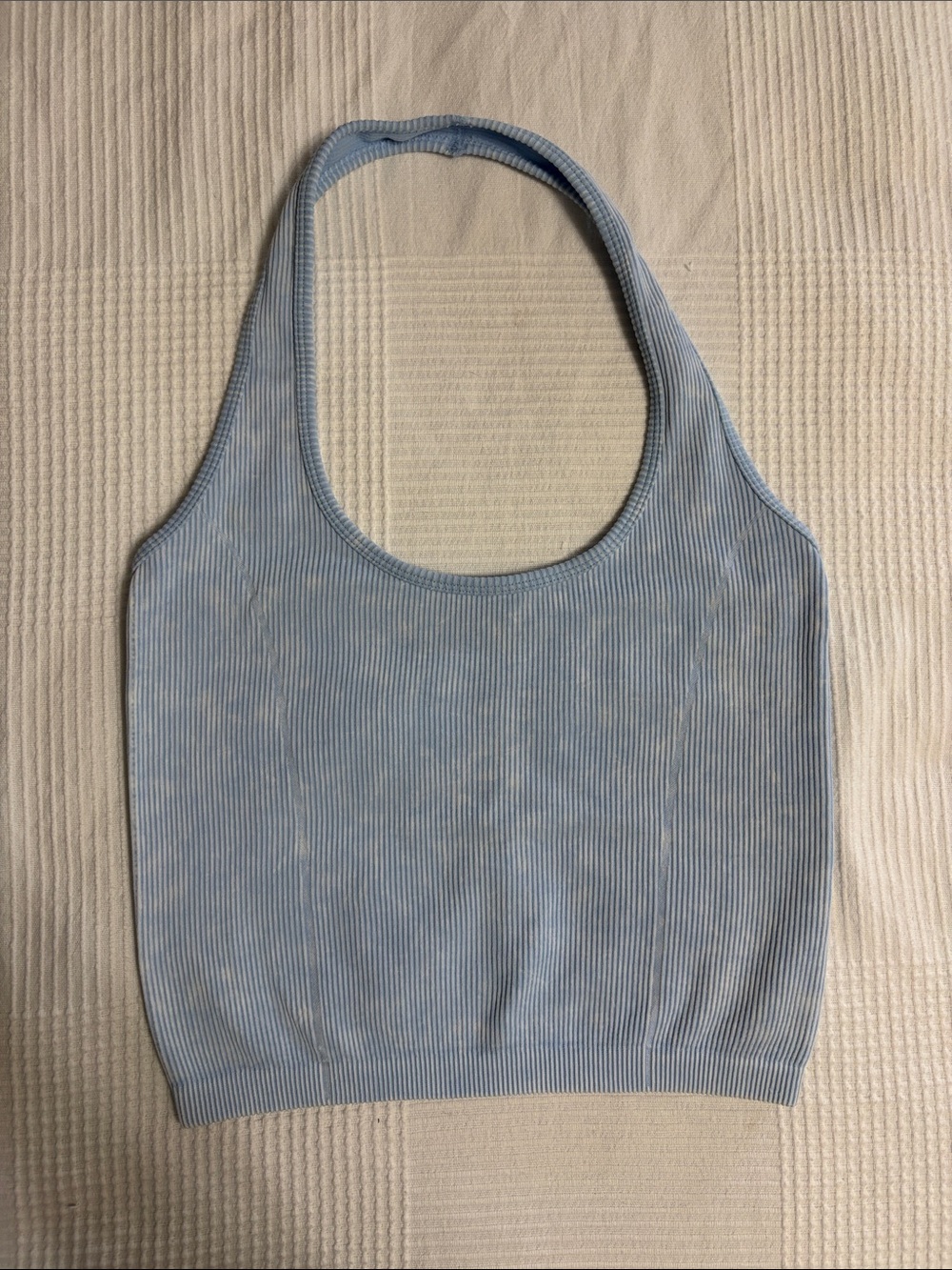 American Eagle Light Blue Halter Top